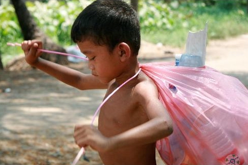 Enfant cambodgien